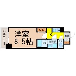 Ｓ－ＲＥＳＩＤＥＮＣＥ金山ＷＥＳＴの物件間取画像